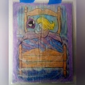 🎨Gastly Watercolor Painting Art🖼